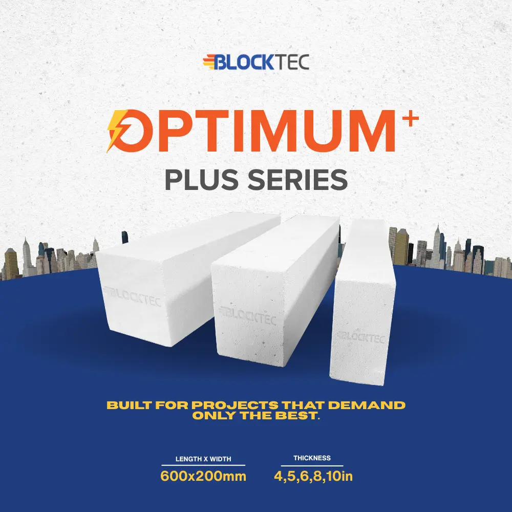 Optimum Plus Series AAC Blocks